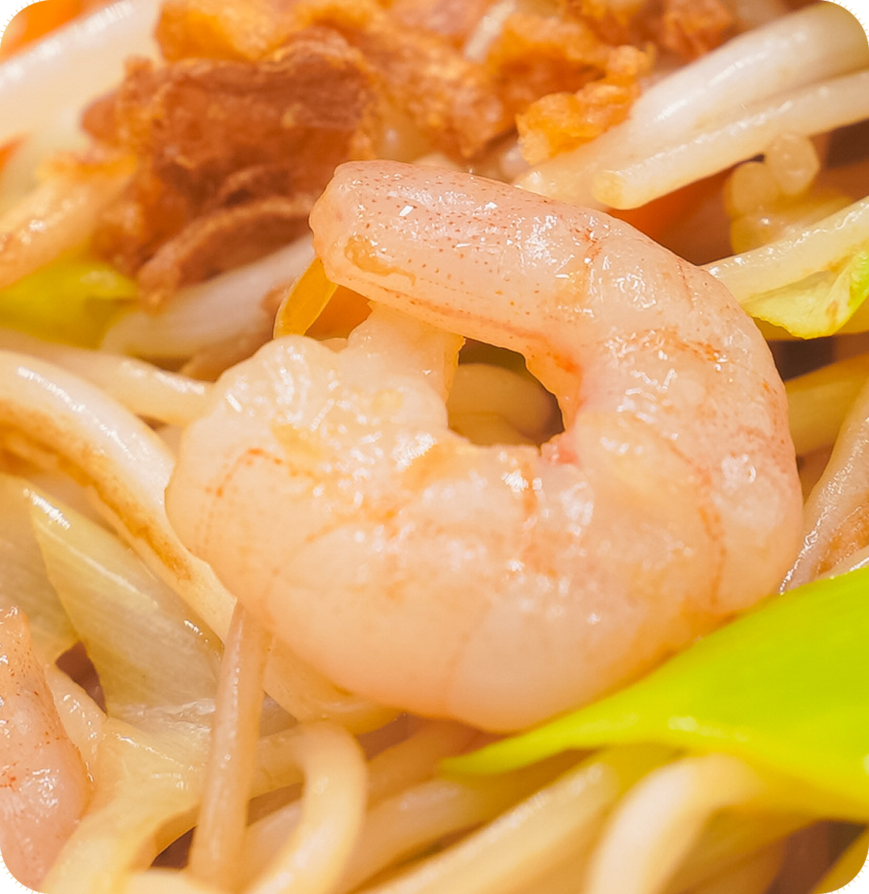 G31. Garnelen Chop Suey mit versch. Gemüse